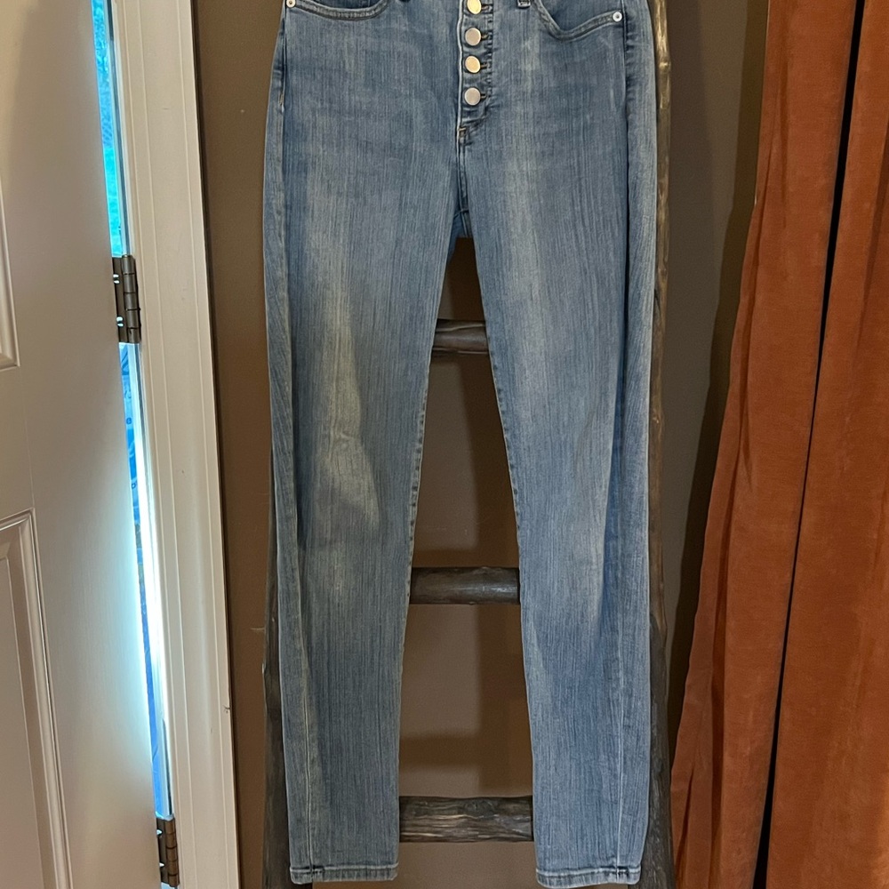 Banana Republic High Rise Light Blue Jeans